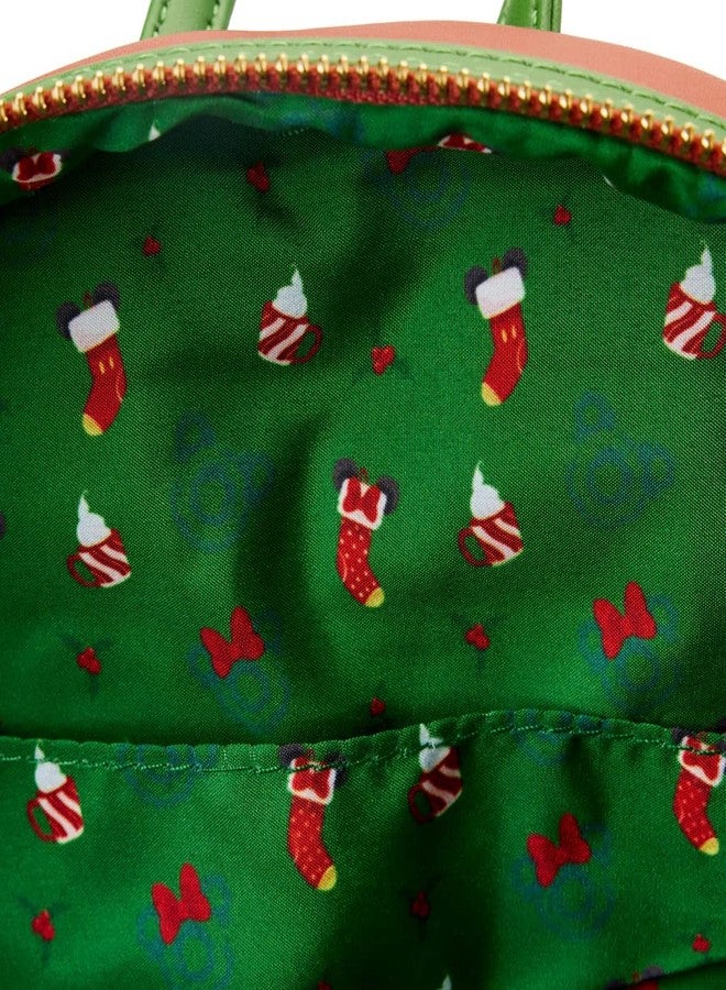 Loungefly Disney Mickey & Minnie Mouse Hot Cocoa Fire Place Women's Mini Backpack - Image 3