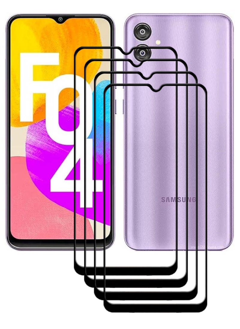 أكاليكس 4 قطع، حماية شاشة، لهاتف سامسونج جالاكسي F04، جودة ممتازة. - Image 1