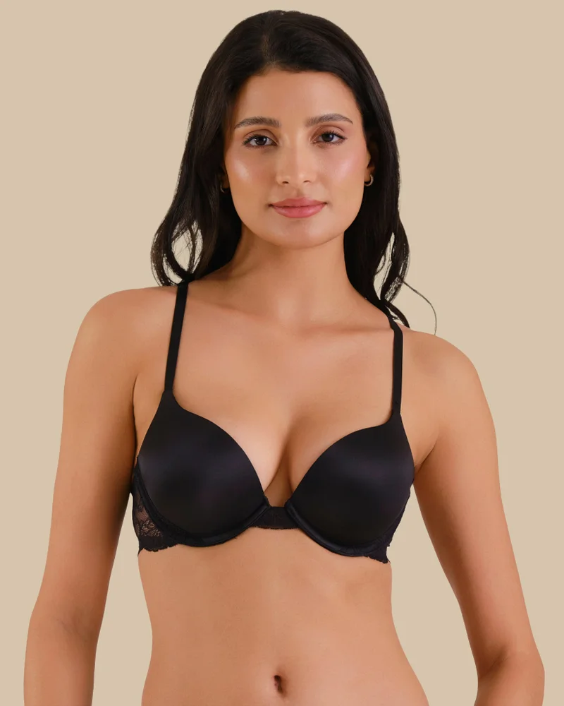Isla & Evie Isla & Evie Obvious Double Pushup Plunge Bra