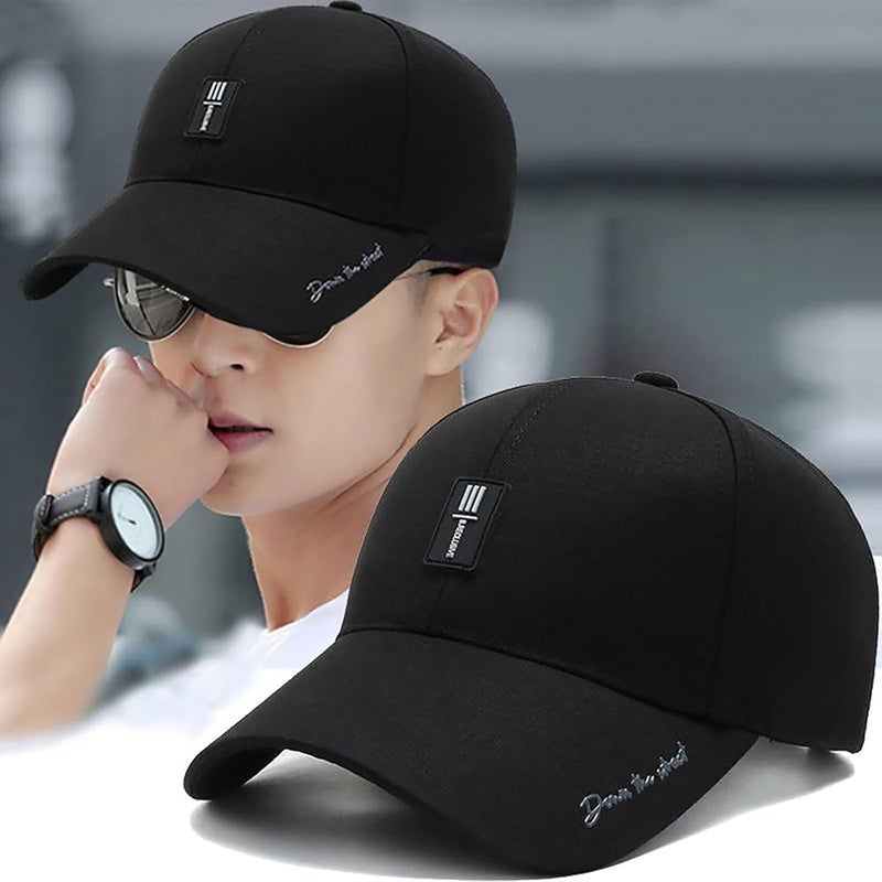 GoodTool Men's Baseball Cap, Sports Sun Hat for Outdoor Sports, Adjustable Golf Cap, for Hiking, Camping,Fishing, Running, Travel - Image 2
