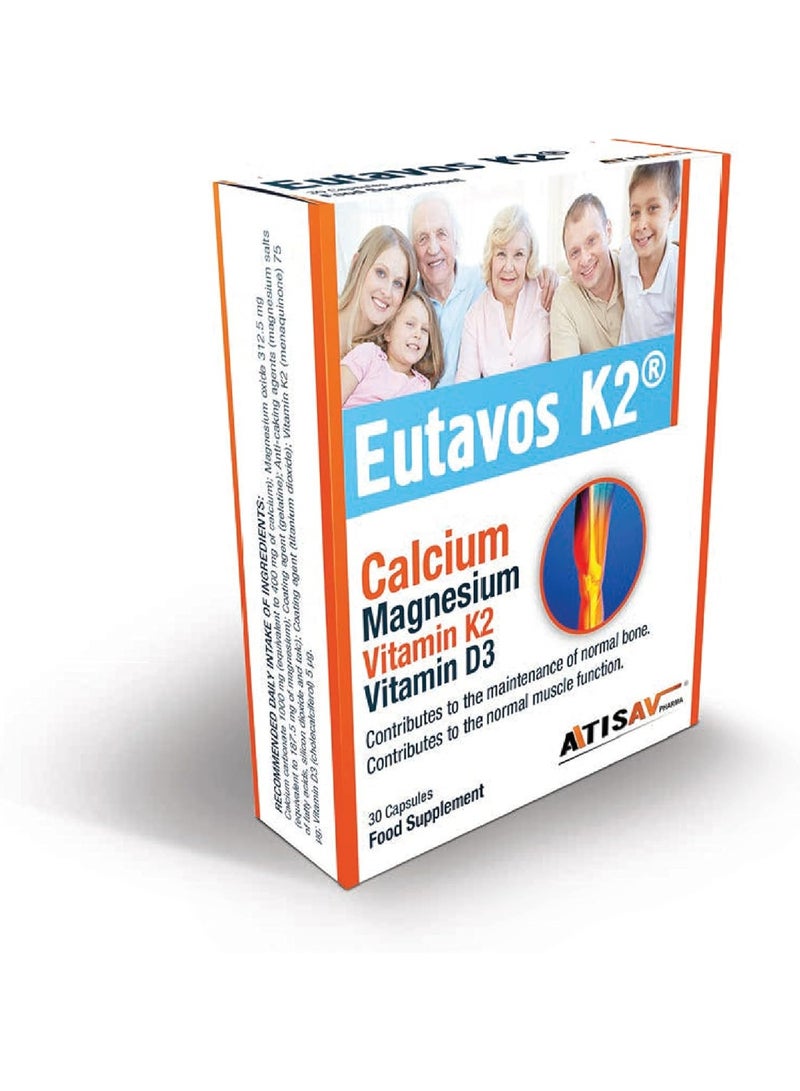Eutavos K2 30S (calcium, magnesium, vitamin K2, D3)