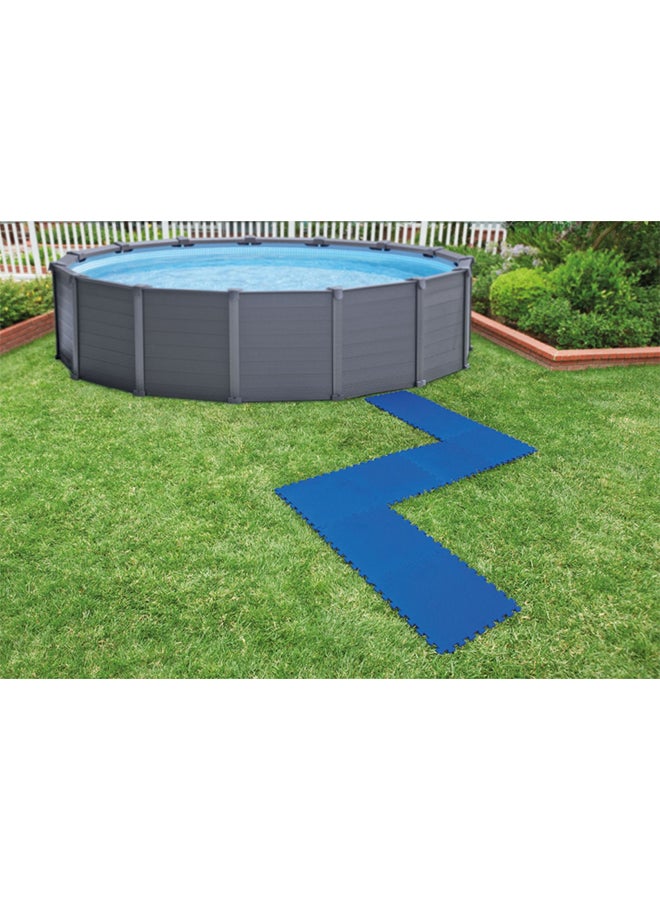 INTEX Interlocking Padded Floor Protector - Blue 50x50cm - Image 4