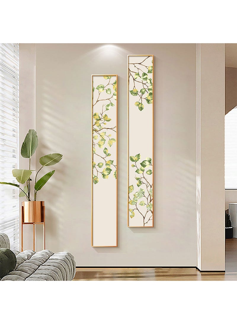LIMOS Modern Poster Design Art Panel with Metal Frame Scandinavian Poster Wall Picture Interior Oil Painting - Image 1