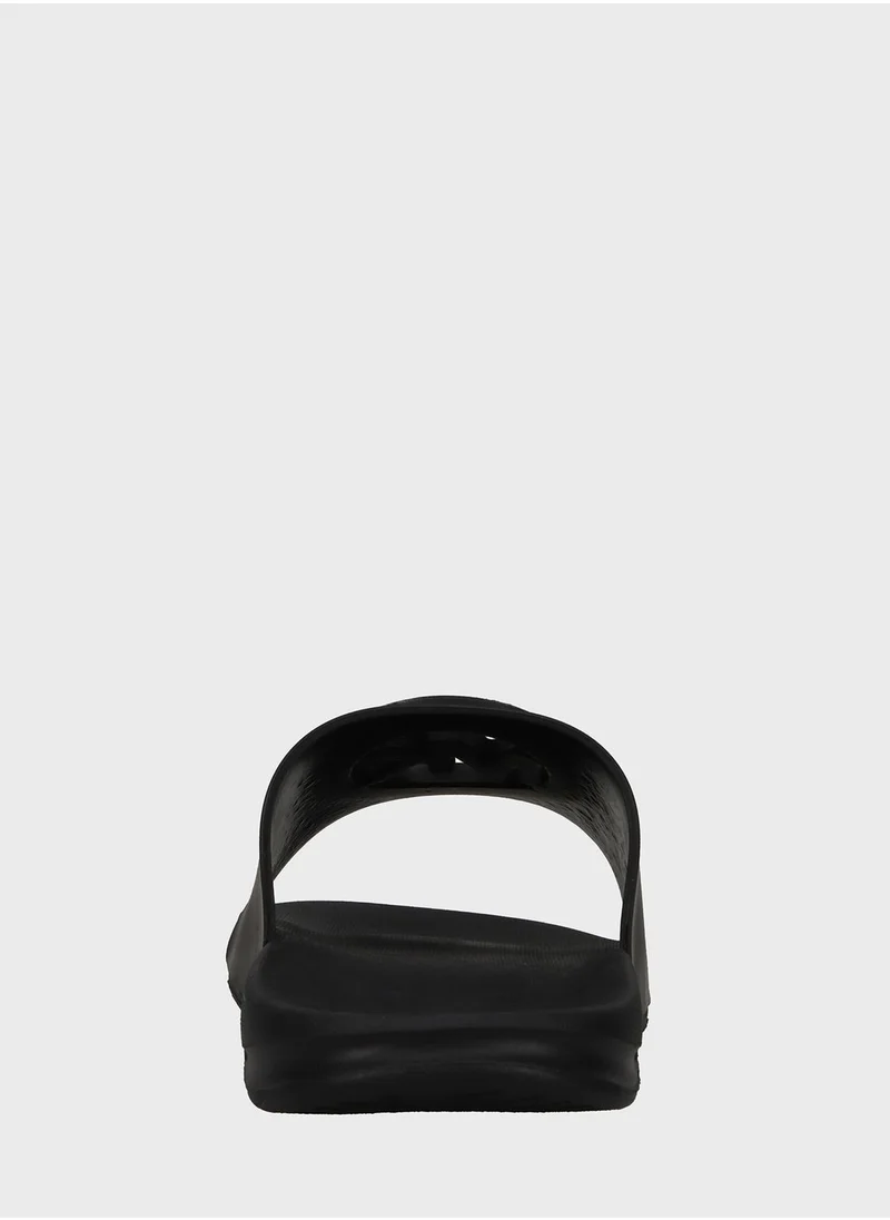 Michael Kors Youth Jett Charm Chopout Slides