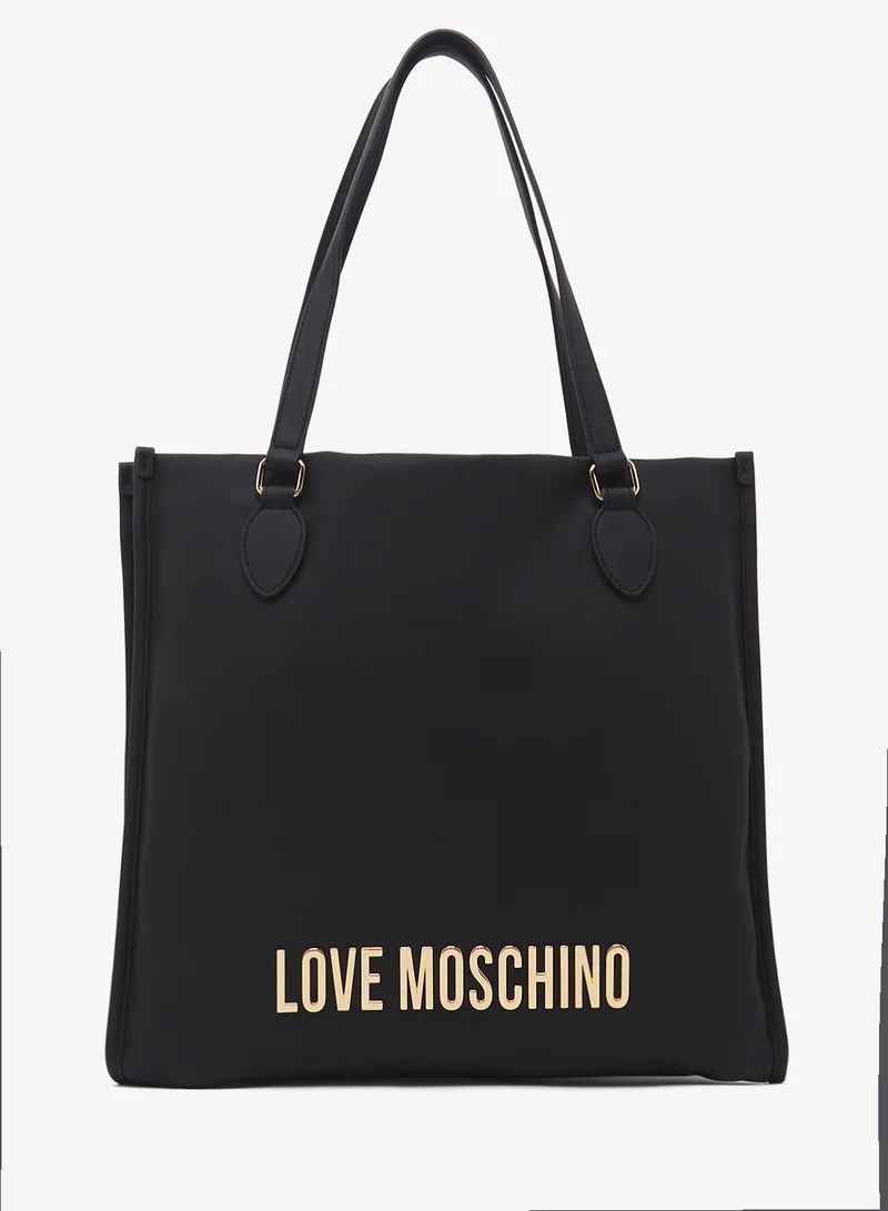 Love Moschino Top handle logo shopper