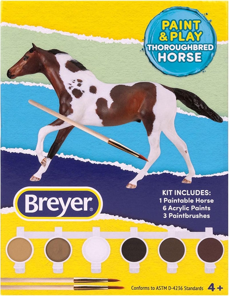 Breyer Horses Stablemates Paint  Play Horse Assortment Random Assortment Model BCR10374 - Image 2