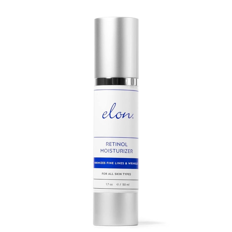 Elon Retinol Moisturizer Cream for Face Hyaluronic Acid Moisturizer 17 Oz AntiAging Skin Care Products To Minimize Fine Lines Wrinkles wVitamin A Vitamin E Jojoba Oil