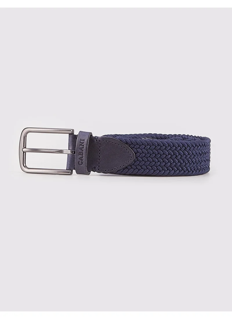 كاباني Knitwear Navy Blue Men's Belt