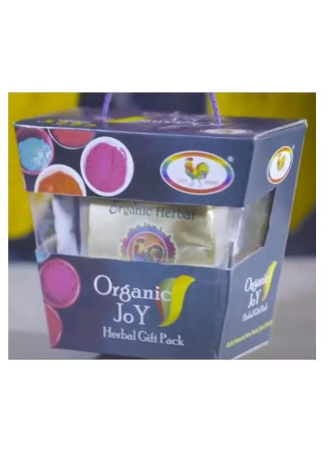 Cock Brand Organic Joy Holi Color and Gulal Packs  - Image 1