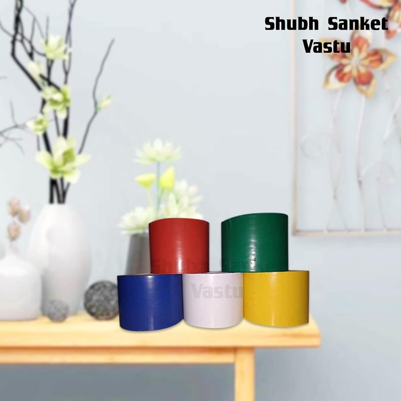 Shubh Sanket Vastu Five Colour Tapes (25 metres Each) (3.6 inches Wide) - Image 3
