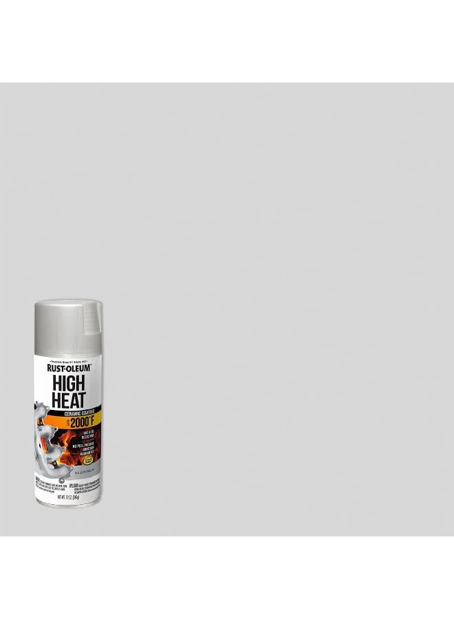 RUST-OLEUM Automotive High Heat Spray Paint (340 g, Flat Aluminum) - Image 2