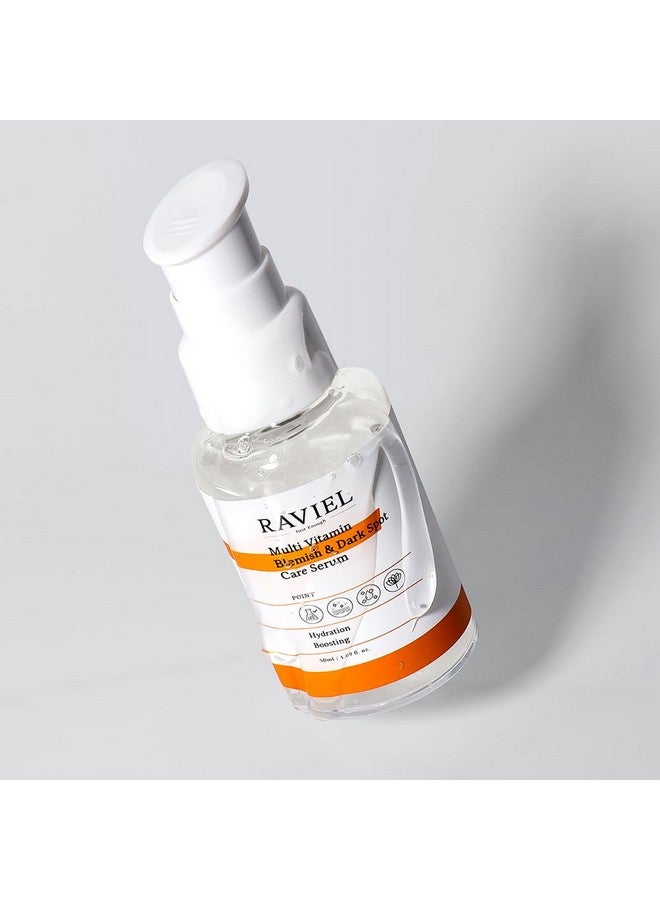 RAVIEL Multi Vitamin Dark Spot & Blemish Care Face Serum For All Skin Types Dry Sensitive Dark Spot Remover 7 Hyaluronic Acid Snail Mucin Anti Aging Deep Hydrating (1.69 Oz X 1) - Image 4