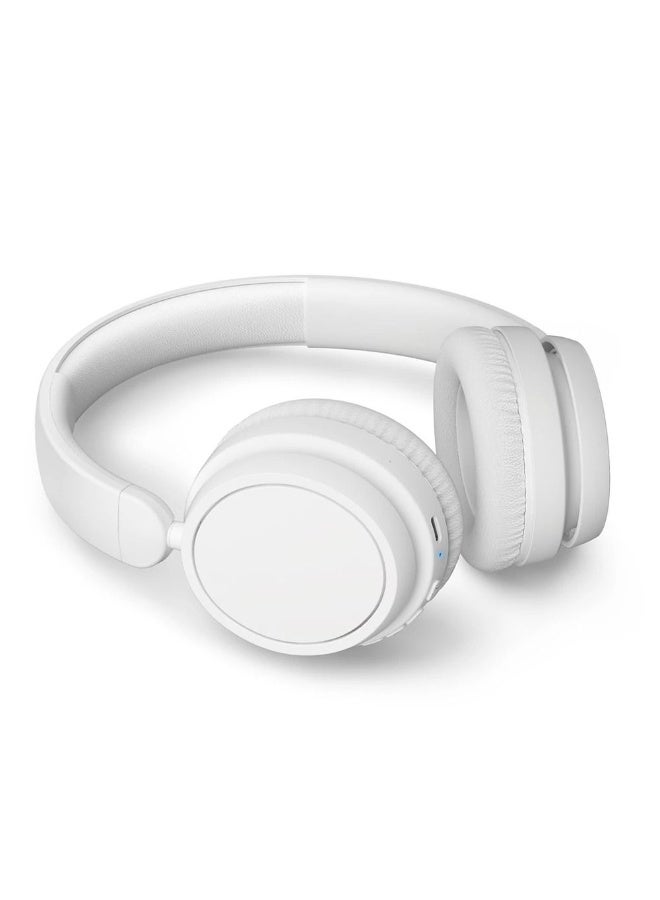 Philips 5000 series Over-ear wireless headphones Natural sound. Dynamic Bass Up to 65 hours play time Clear calls,Color:white - Image 3