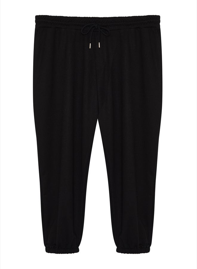 trendyol Large Size Black Oversized /Wide Cut Sweatpants - Image 3