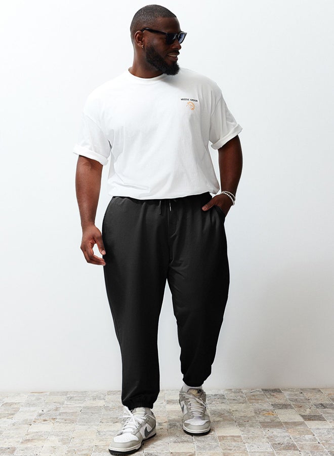 trendyol Large Size Black Oversized /Wide Cut Sweatpants - Image 5