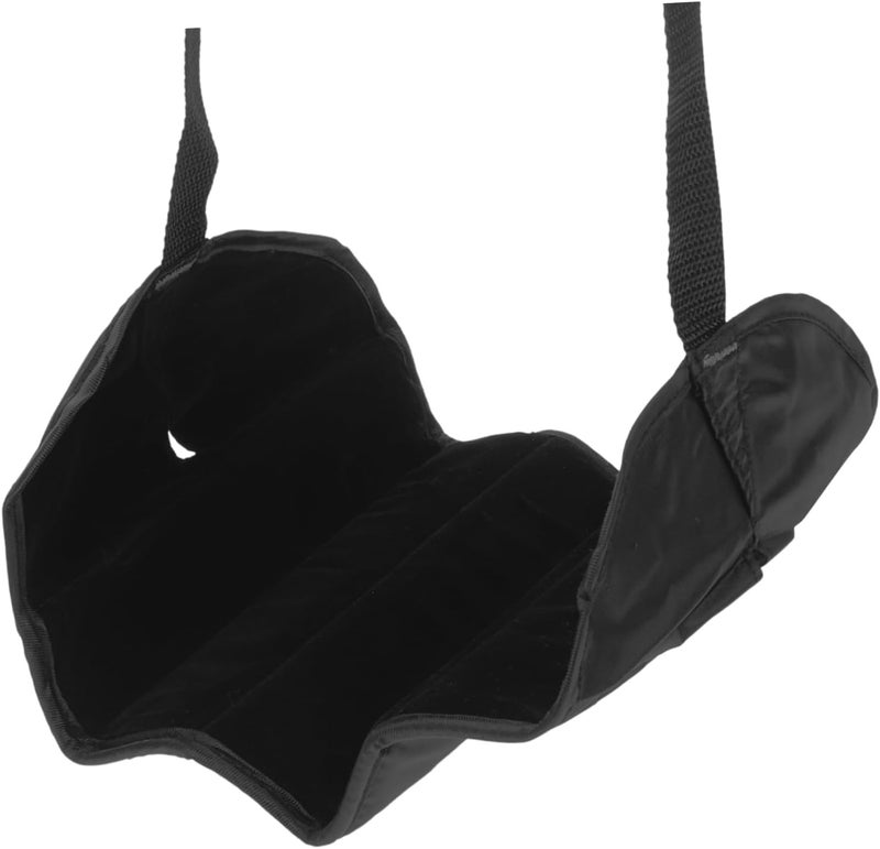 Gadpiparty Travel Footrest Hammock Portable Airplane Foot Hanger for Comfort Adjustable Size Footrest for Flights and Offices Relaxing Travel Accessory - Image 1