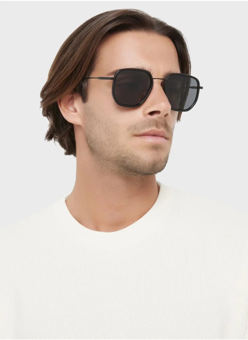 30Sundays Archaic Rectangular   Sunglasses