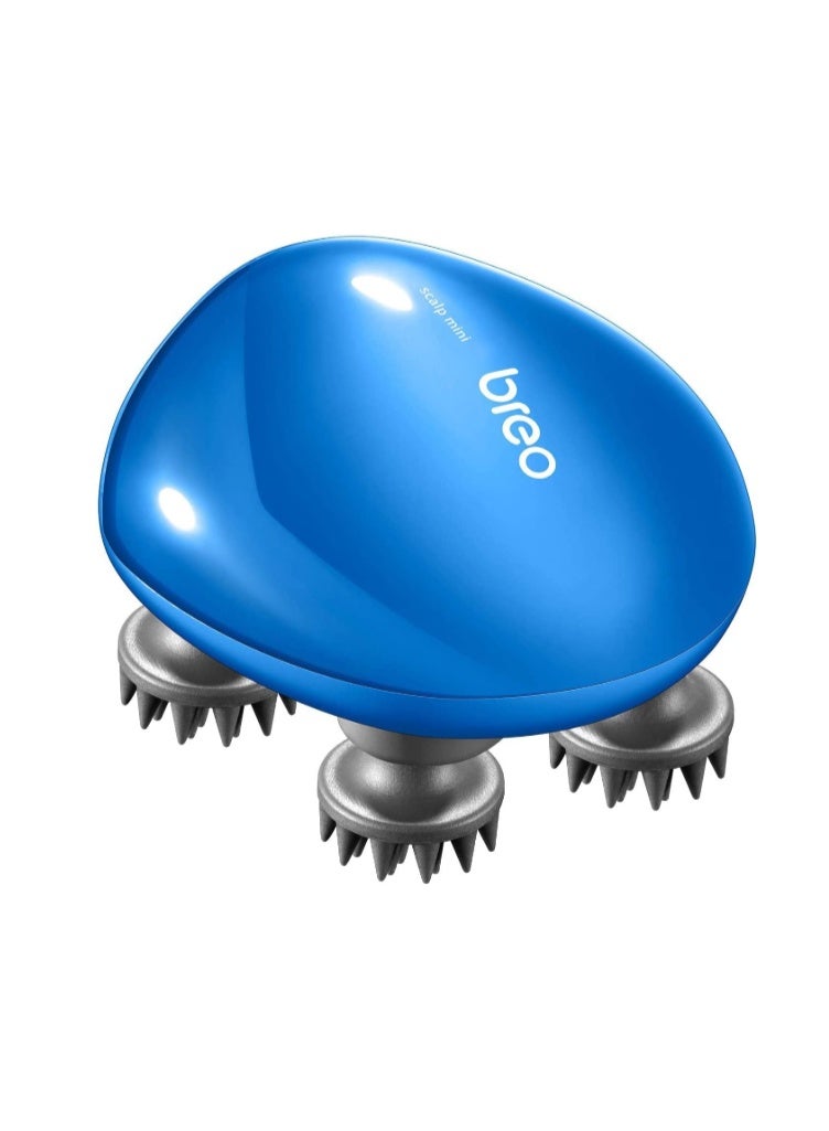 Breo Mini Electric Scalp Massager, Portable Head Massager With Kneading, Handheld Hair Scratcher, Cordless & Waterproof, Stress Relief, Body Massager for Muscles, Gift for Man & Women - Image 1