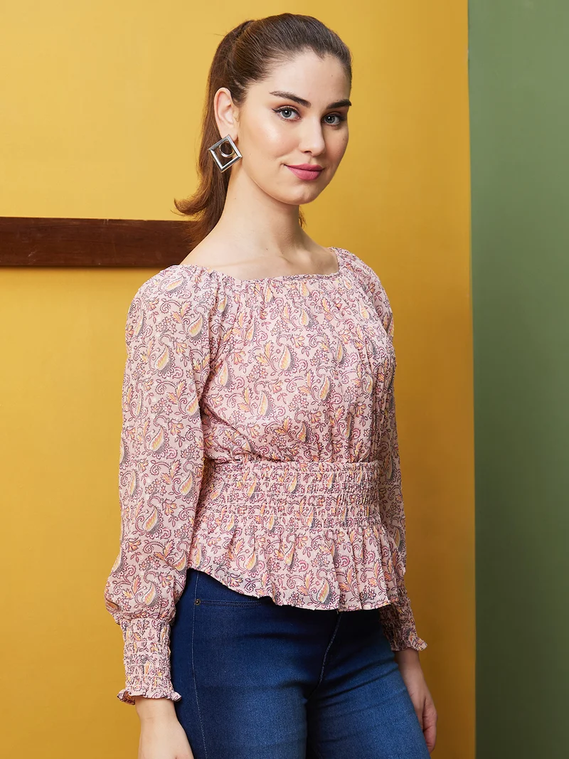 globus Globus Women Floral Printed Top