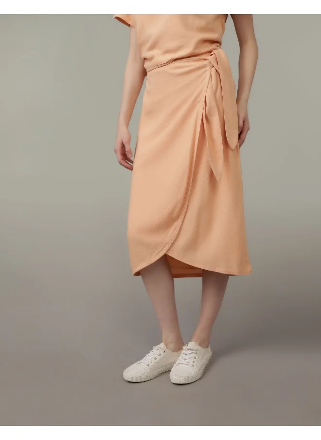 American Eagle 4823 FAUX WRAP MIDI SKIRT