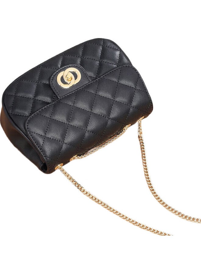 Viney Leather Handbag, Women'S Bag, Chanel-Style Chain Bag, Brand Crossbody Shoulder Bag, Birthday And Mother'S Day Gift For Mom, Practical Present - Image 1