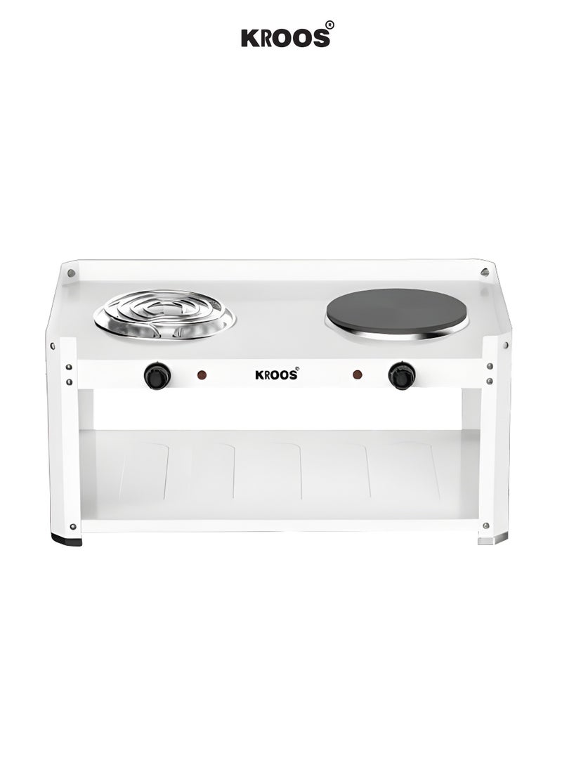 KROOS Electric Conveyor 2500W KR-5712 Hot Electric Cooking Dishes Cross Electric Conveyor Eye and Heater Temperature Control and Operation Control 