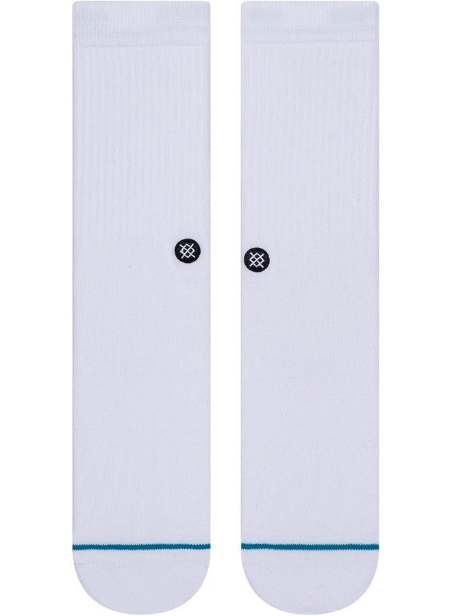 Stance Crew Icon Socks [3 pack] (Large, White) - Image 2