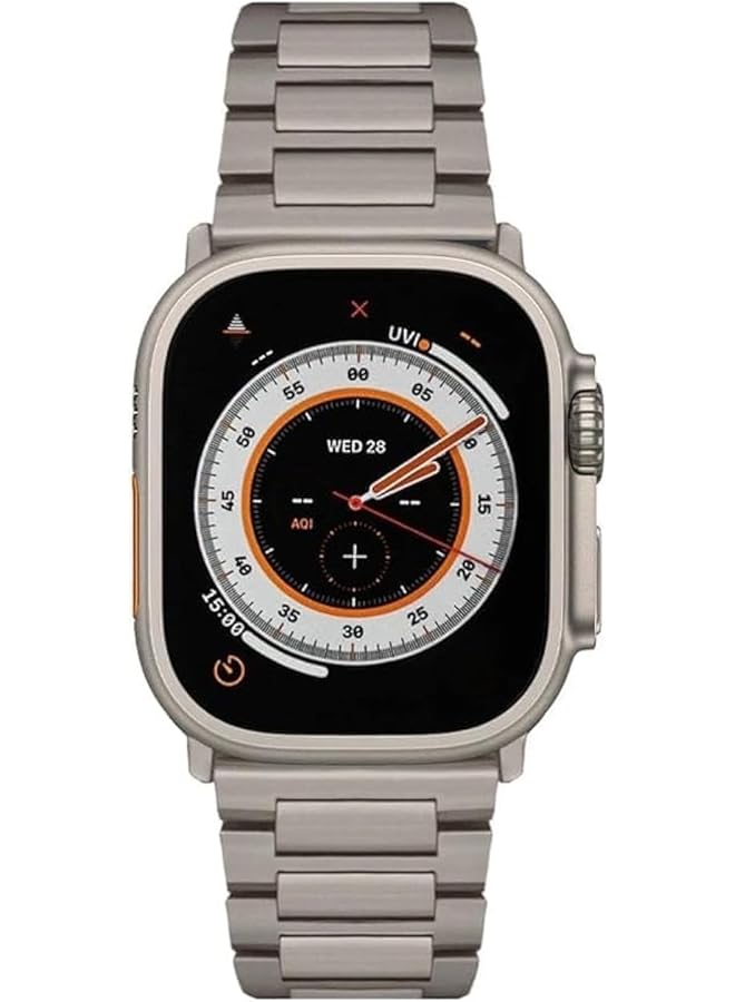 Dado Pure Titanium Metal Watch Band Compatible With Watch Ultra 2 Ultra 8 49Mm Light Wieght Strap Matching Your Ultra Watch Color