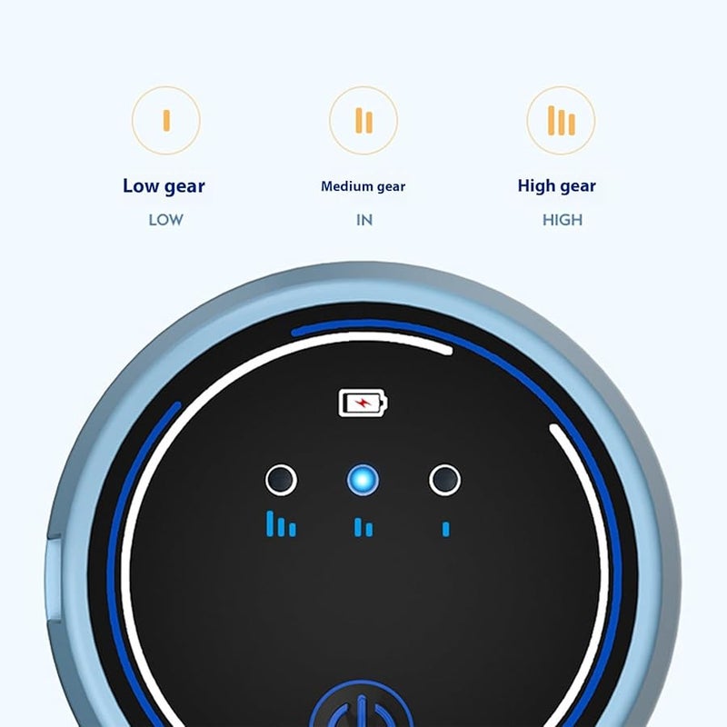 خلاط يدوي لاسلكي قابل لإعادة الشحن 3 سرعات مضرب من الفولاذ المقاوم للصدأ لخفق كريمة الكيك - Image 5