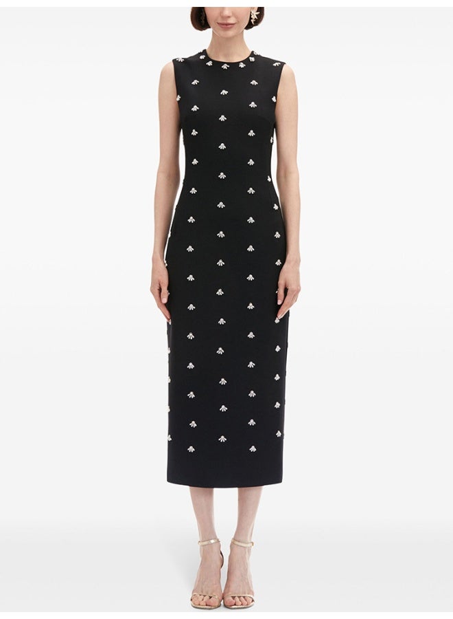 Madam Uniq Embroidered Sleeveless Dress - Image 1