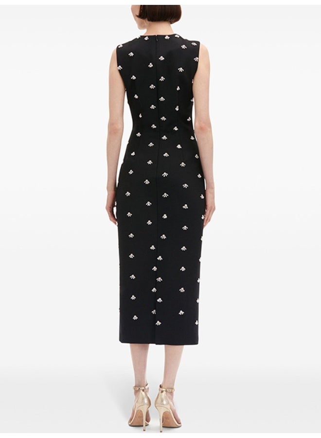 Madam Uniq Embroidered Sleeveless Dress - Image 2