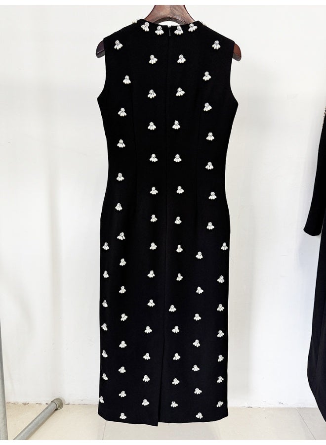 Madam Uniq Embroidered Sleeveless Dress - Image 4