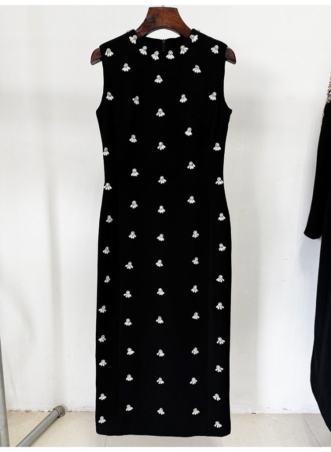 Madam Uniq Embroidered Sleeveless Dress - Image 3