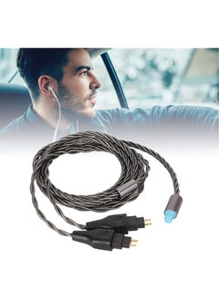 Sorandy Replacement Audio Cable For Sennheiser Hd650 Hd600 Hd580 Hd6Xx Hd565 Hd535 Hd525 Headphones 2.5Mm 3.5Mm 4.4Mm Plug Extension Aux Cord 1.2Meters 3.9Feet Cold Gray  - Image 2