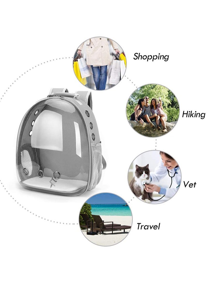 Kidle Portable Pet Carrier Backpack Space Capsule Bubble Transparent Backpack For Cats and Puppies  - Image 2
