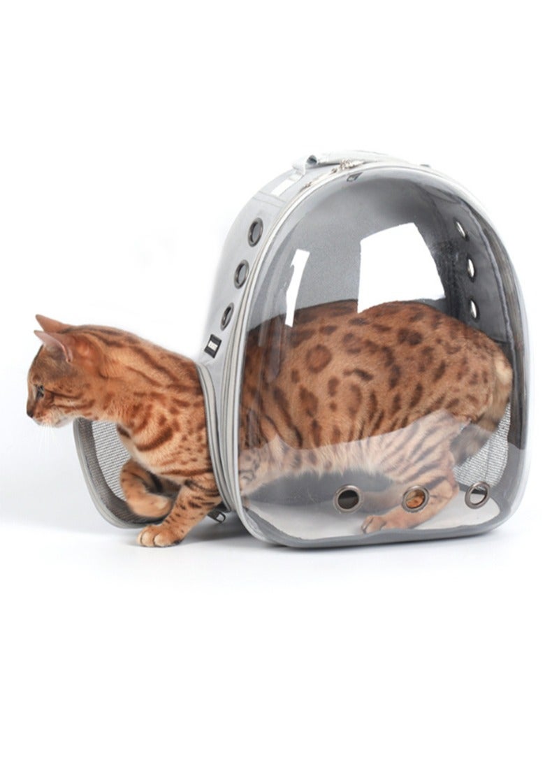 Kidle Portable Pet Carrier Backpack Space Capsule Bubble Transparent Backpack For Cats and Puppies  - Image 1