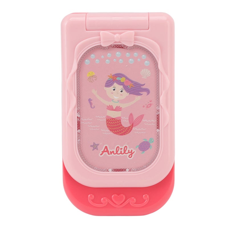 Interactive Baby Phone: Pinkish, Visually Stimulating Lights Sounds, Multi-Mode Operation - Volume Adjustable Toddler Learning Toy for Early Childhood Education, Birthday Gift - Image 2