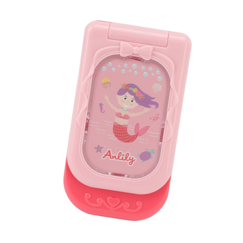 Interactive Baby Phone: Pinkish, Visually Stimulating Lights Sounds, Multi-Mode Operation - Volume Adjustable Toddler Learning Toy for Early Childhood Education, Birthday Gift - Image 4