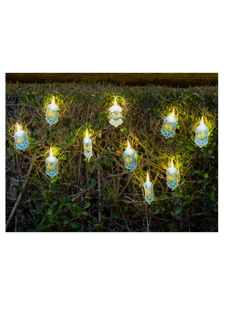 Hilalful HILALFUL Eid Mubarak LED String Lights | Suitable for Living Room, Bedroom and Outdoor | Perfect Festive Gift for Home Decoration in Ramadan, Eid, Birthdays, Weddings | Battery Operated | 10 LEDs  - Image 4