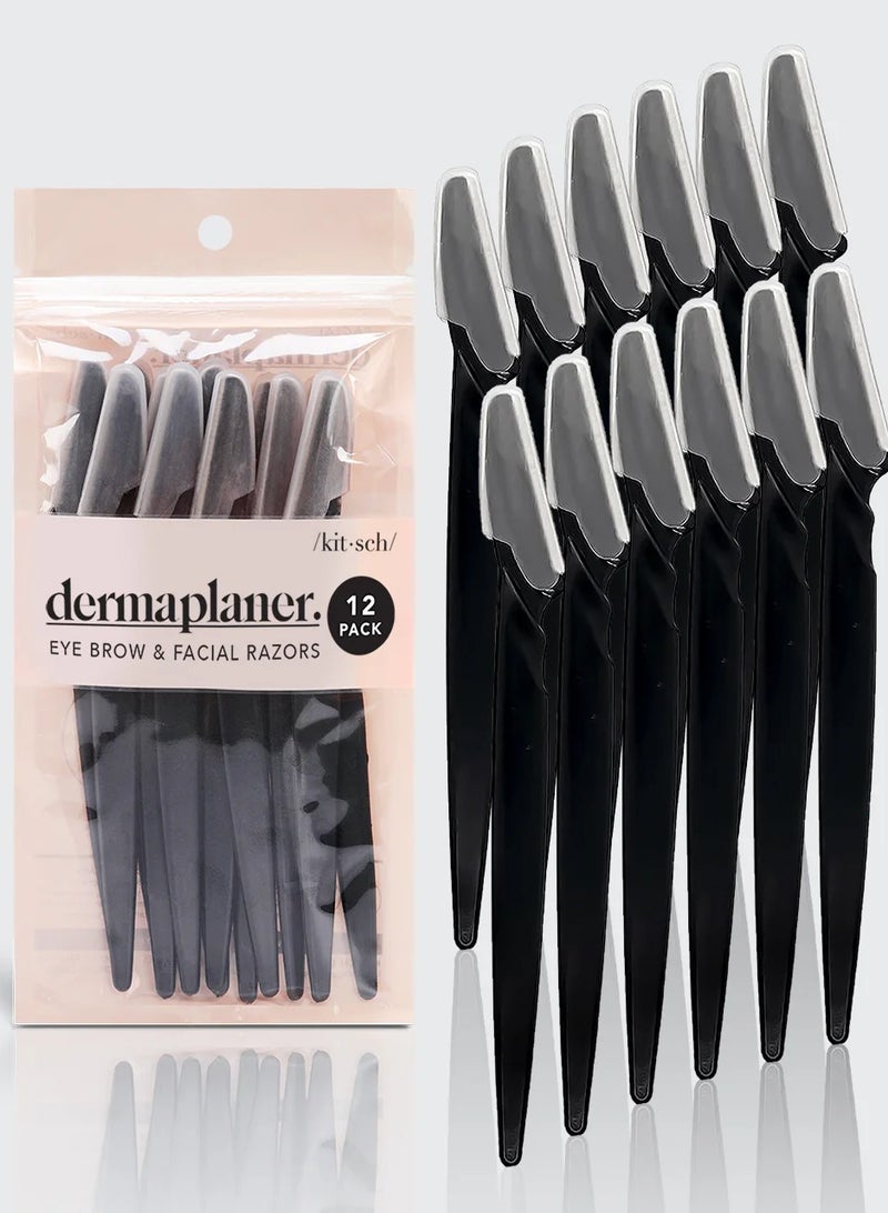 Kitsch Women's Multi-Purpose Razor Blades for Removing Facial Hair, Eyebrows, and Dead Skin - Image 2