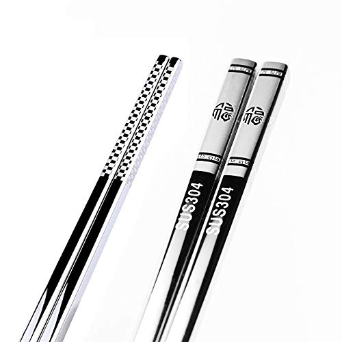 Iktu Designer Steel Chopstick (3, Pair) - Image 1