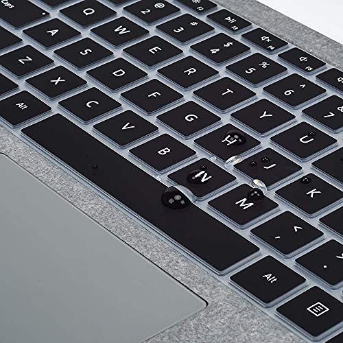 Oaky Premium Keyboard Cover Skin for Microsoft Surface Pro 4 2015 Ultra-Thin Silicon Keyboard Skin Protector US Layout - Image 3