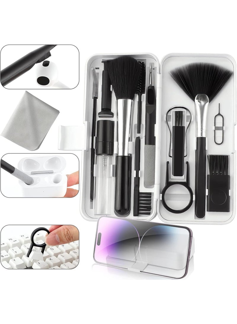 18 in 1 Laptop Cleaning Kit – Keyboard Cleaner, Electronic Cleaning Kit with Brush, Screen Wipe & 5ml Cleaning Liquid for AirPods, Laptop, Phone, Computer & Monitor - Image 1
