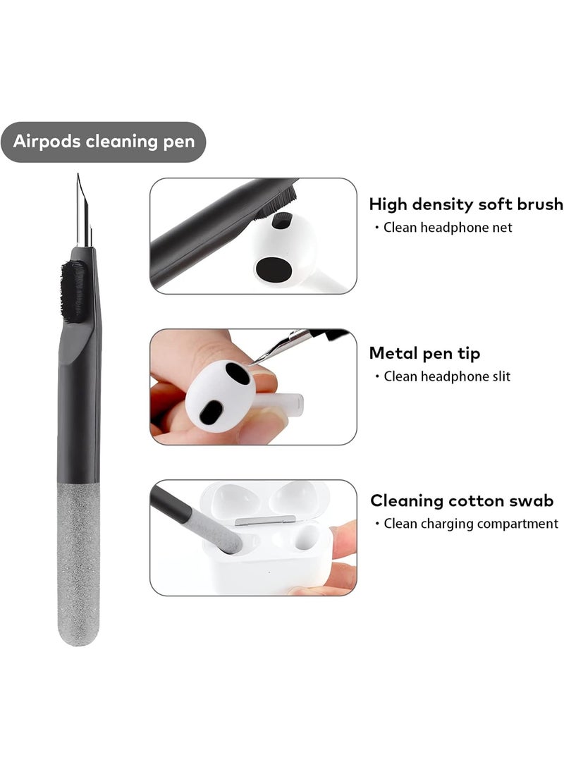 18 in 1 Laptop Cleaning Kit – Keyboard Cleaner, Electronic Cleaning Kit with Brush, Screen Wipe & 5ml Cleaning Liquid for AirPods, Laptop, Phone, Computer & Monitor - Image 4