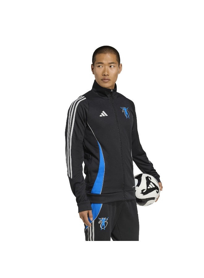 Adidas Jb Tr Jkt M Black Football/Soccer Track Tops For Men - Image 3