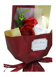 BABAZAM Soap Rose Flower Scented Bouquet for Wedding Anniversary Birthday Mothers Day and Any Special Occasions Multicolor  - Image 2