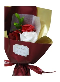 BABAZAM Soap Rose Flower Scented Bouquet for Wedding Anniversary Birthday Mothers Day and Any Special Occasions Multicolor  - Image 3