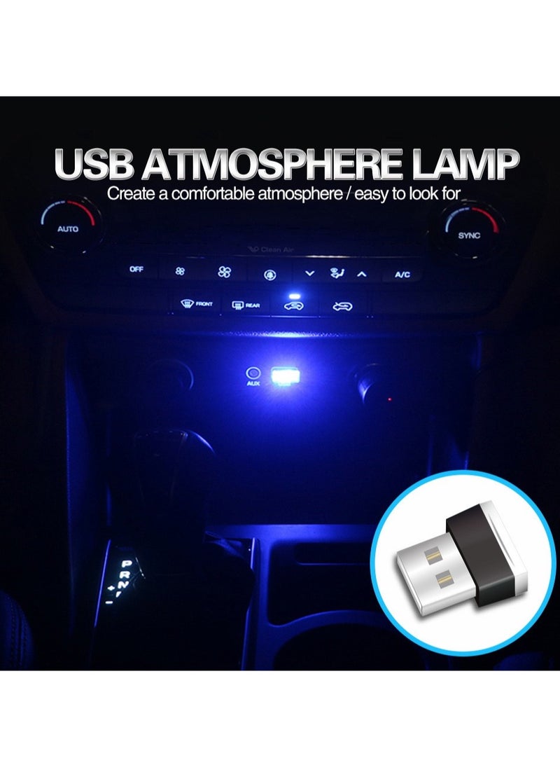 LAIAOCISI Universal PC Car USB LED Atmosphere Lights Emergency Lighting Decorative Lamp - Image 1