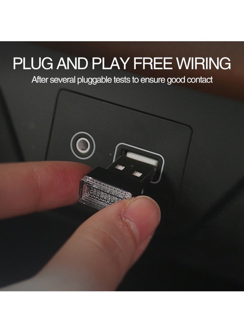 LAIAOCISI Universal PC Car USB LED Atmosphere Lights Emergency Lighting Decorative Lamp - Image 2