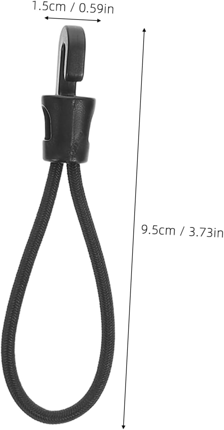 Yardwe Elastic Luggage Rope Set Pcs Bungee Straps Hooks Camping Tensioner Luggage Straps for Outdoor Activities - Image 2
